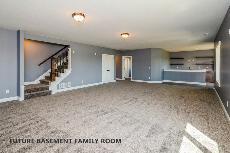 Architectural House Design - Future Basement Family Room 