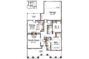 Mediterranean Style House Plan - 2 Beds 2 Baths 1343 Sq/Ft Plan #20-1366 