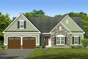 Ranch Style House Plan - 3 Beds 2.5 Baths 1903 Sq/Ft Plan #1010-239 