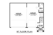Craftsman Style House Plan - 2 Beds 1 Baths 1064 Sq/Ft Plan #1064-91 