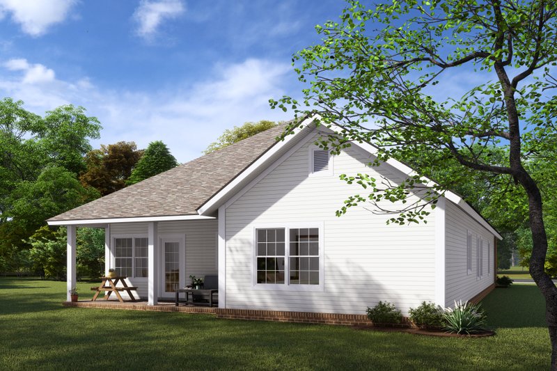 Home Plan - Exterior - Other Elevation 1 for Traditional House Plan #513-14 - 3 bed, 2 bath