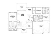 Prairie Style House Plan - 3 Beds 2.5 Baths 2304 Sq/Ft Plan #112-216 