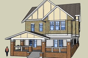 Photo 4 for Tudor House Plan #503-1 - 5 bed, 5 bath