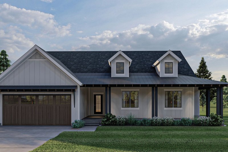 House Design - Modern Exterior - Front Elevation Plan #455-281