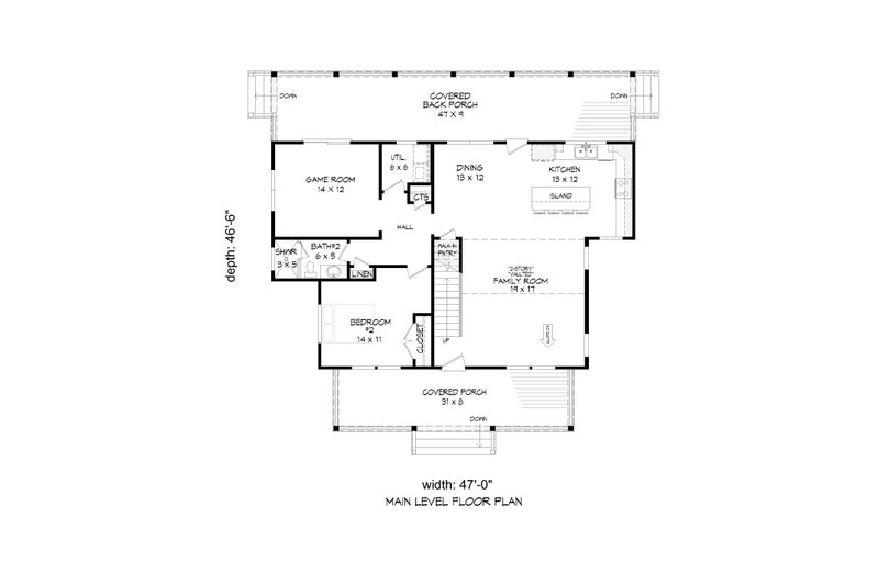 Dream House Plan - Floor Plan - Main Floor for Traditional House Plan #932-437 - 3 bed, 3 bath