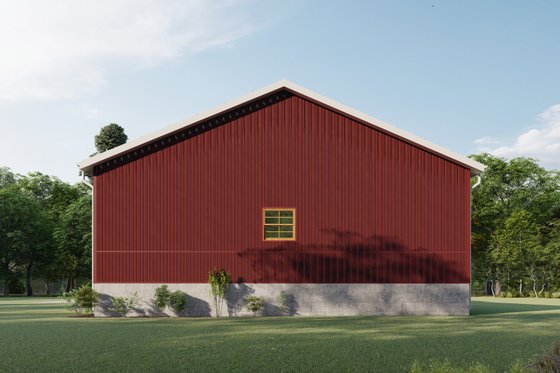 Exterior - Other Elevation 5 for Barndominium House Plan #1092-24 - 5 bed, 3 bath