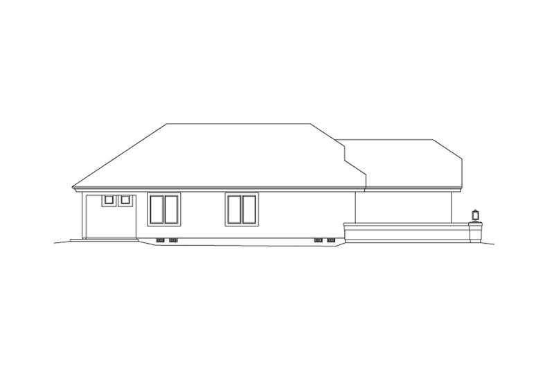Dream House Plan - Exterior - Other Elevation for European House Plan #57-680 - 3 bed, 2 bath