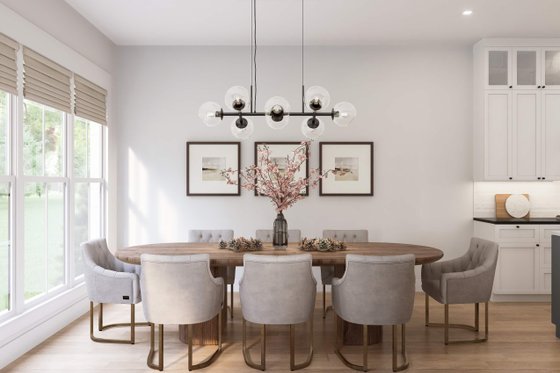 Interior - Dining Room for Farmhouse House Plan #430-348 - 3 bed, 2.5 bath