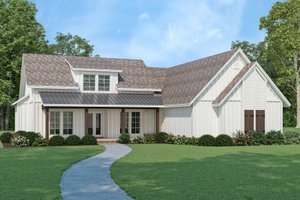 Farmhouse Exterior - Front Elevation Plan #45-631