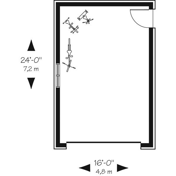 House Design - Colonial Floor Plan - Main Floor Plan #23-425