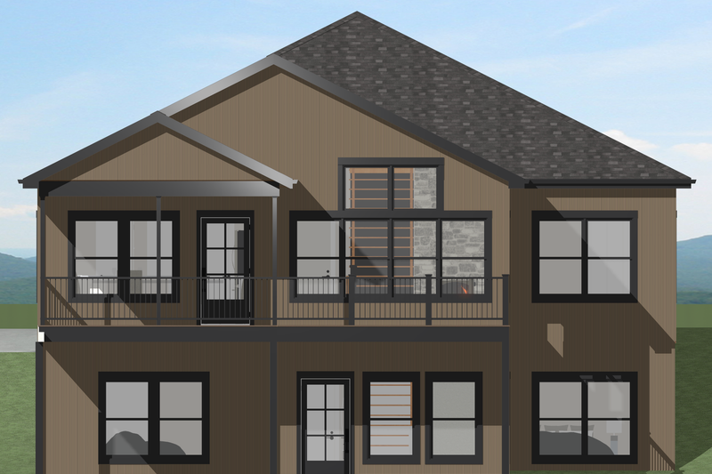 House Blueprint - Photo 9 for Farmhouse House Plan #1109-28 - 4 bed, 3 bath