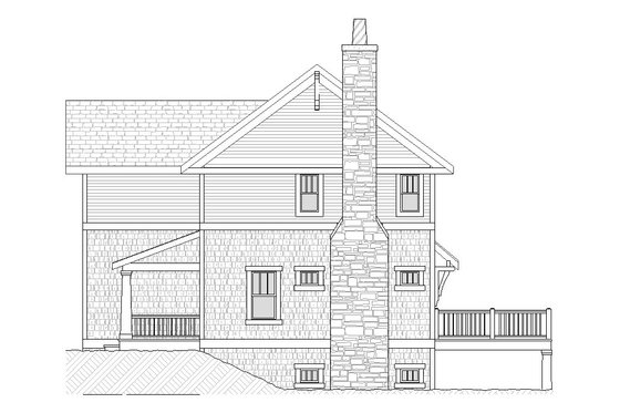Exterior - Other Elevation 1 for Craftsman House Plan #901-74 - 3 bed, 2.5 bath