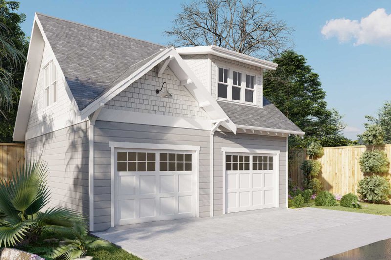 House Blueprint - Exterior - Other Elevation for Country House Plan #461-105 - 1 bed, 1 bath