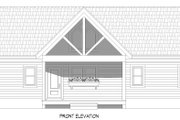 Country Style House Plan - 2 Beds 2 Baths 1357 Sq/Ft Plan #932-254 