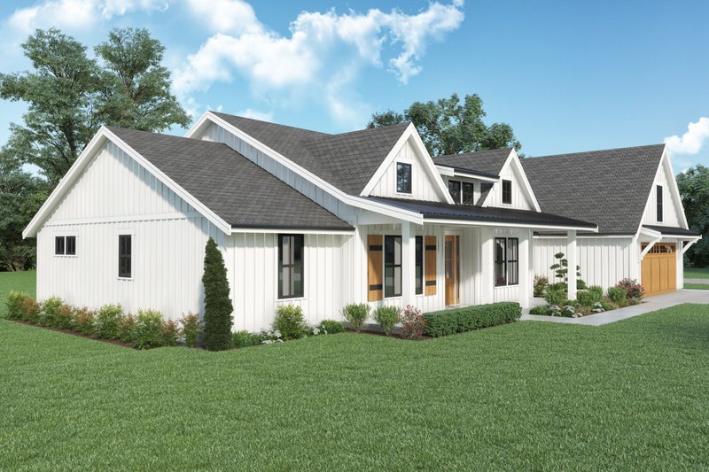 Home Plan - Exterior - Other Elevation for Farmhouse House Plan #1070-141 - 3 bed, 2.5 bath