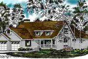 Country Style House Plan - 3 Beds 3.5 Baths 2371 Sq/Ft Plan #40-109 