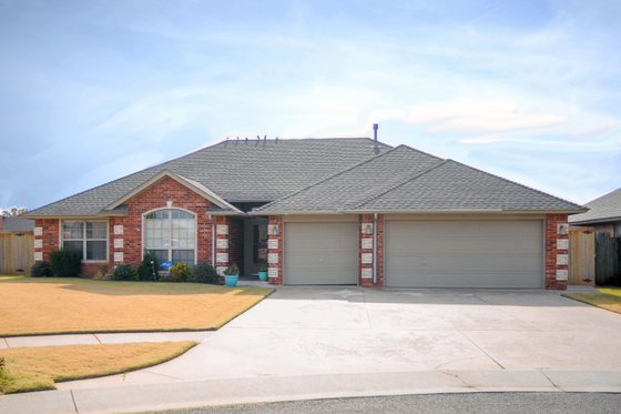 Exterior - Front Elevation 3 for Traditional House Plan #65-387 - 3 bed, 2 bath