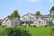 Craftsman Style House Plan - 5 Beds 4.5 Baths 4459 Sq/Ft Plan #117-879 