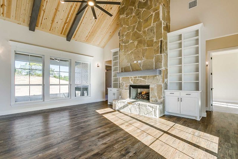 Architectural House Design - Interior - Family Room 1 for Southern House Plan #1074-8 - 4 bed, 3.5 bath