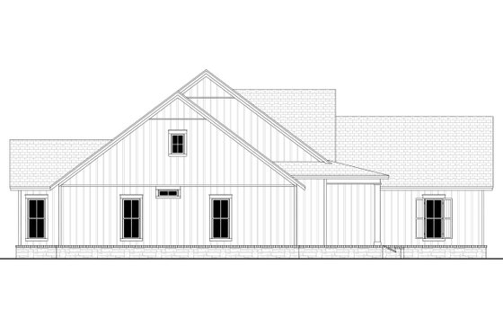 Exterior - Other Elevation for Farmhouse House Plan #430-232 - 4 bed, 2.5 bath