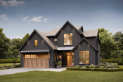 Farmhouse Style House Plan - 4 Beds 4.5 Baths 3780 Sq/Ft Plan #1114-21 