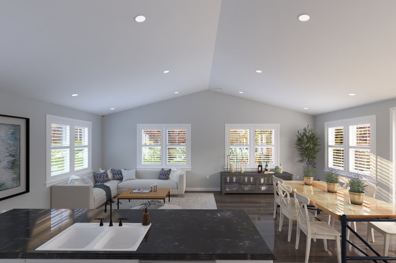 Dream House Plan - Interior - Other 2 for Barndominium House Plan #1060-408 - 2 bed, 1.5 bath