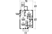 Contemporary Style House Plan - 6 Beds 3 Baths 2904 Sq/Ft Plan #25-4279 