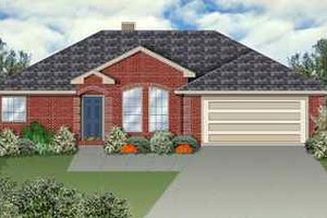 House Blueprint - Traditional Exterior - Front Elevation Plan #84-110