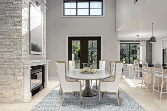 Interior - Entry for Farmhouse House Plan #455-263 - 4 bed, 3.5 bath