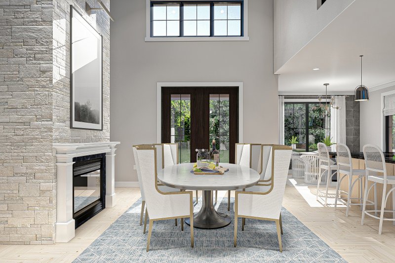 House Design - Interior - Entry for Farmhouse House Plan #455-263 - 4 bed, 3.5 bath