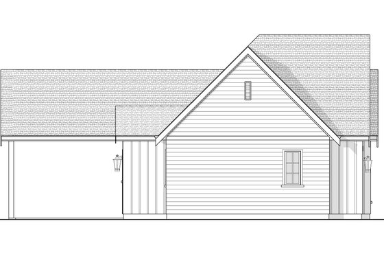 Exterior - Other Elevation 1 for Cottage House Plan #1114-58 - 2 bed, 2 bath