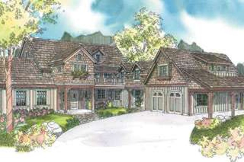 Home Plan - Craftsman Exterior - Front Elevation Plan #124-587