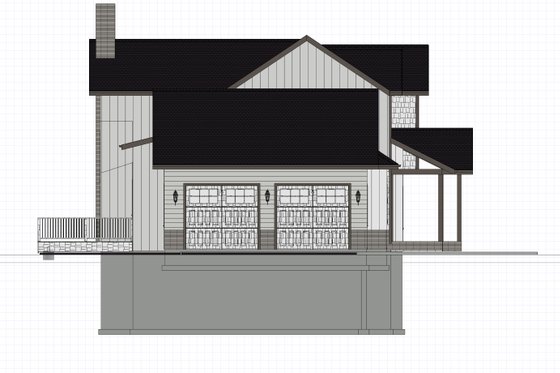 Photo 20 for Farmhouse House Plan #1109-15 - 5 bed, 3 bath