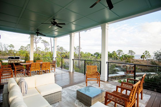 Exterior - Outdoor Living 1 for Beach House Plan #901-160 - 5 bed, 4 bath