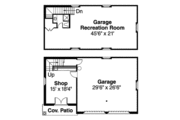 Craftsman Style House Plan - 5 Beds 7 Baths 6455 Sq/Ft Plan #124-607 