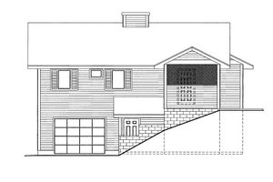 Traditional Exterior - Front Elevation Plan #117-725