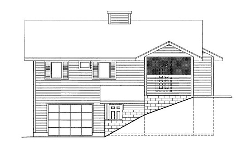 House Design - Traditional Exterior - Front Elevation Plan #117-725