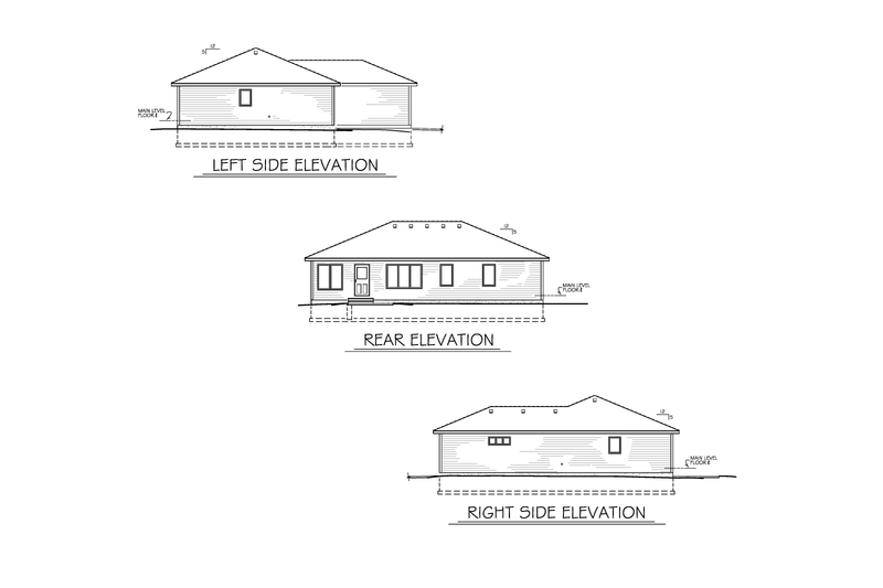 House Plan Design - Exterior - Other Elevation for Traditional House Plan #1122-7 - 3 bed, 2 bath