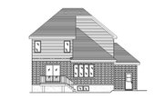 European Style House Plan - 3 Beds 1.5 Baths 1999 Sq/Ft Plan #138-258 