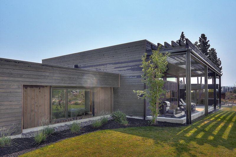 Architectural House Design - Exterior - Rear Elevation 4 for Modern House Plan #892-26 - 3 bed, 3.5 bath