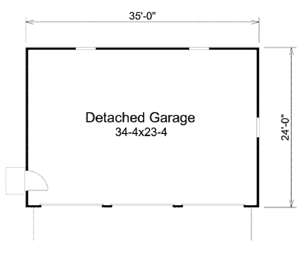 Architectural House Design - Southern Floor Plan - Other Floor Plan #57-329