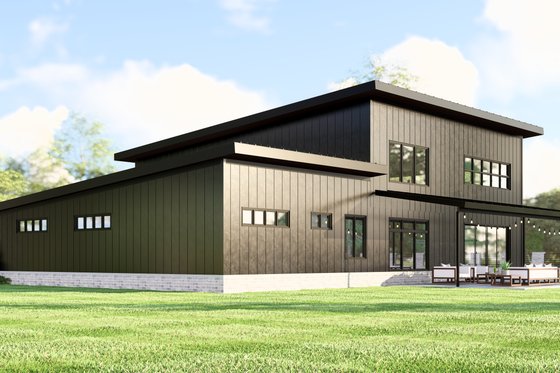 Exterior - Other Elevation 1 for Barndominium House Plan #1064-372 - 3 bed, 3 bath
