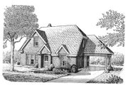 Cottage Style House Plan - 3 Beds 2.5 Baths 1856 Sq/Ft Plan #410-309 