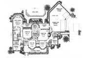 Traditional Style House Plan - 4 Beds 3 Baths 2529 Sq/Ft Plan #310-619 