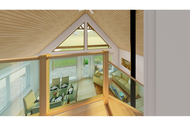 Dream House Plan - Interior - Other 1 for Cabin House Plan #126-243 - 2 bed, 2 bath