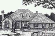 Colonial Style House Plan - 3 Beds 2.5 Baths 2740 Sq/Ft Plan #310-888 