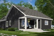 Farmhouse Style House Plan - 3 Beds 2.5 Baths 1457 Sq/Ft Plan #51-1390 