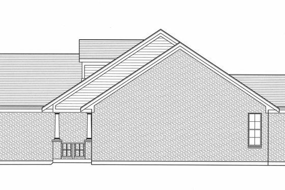 Exterior - Other Elevation for Craftsman House Plan #46-524 - 3 bed, 2 bath
