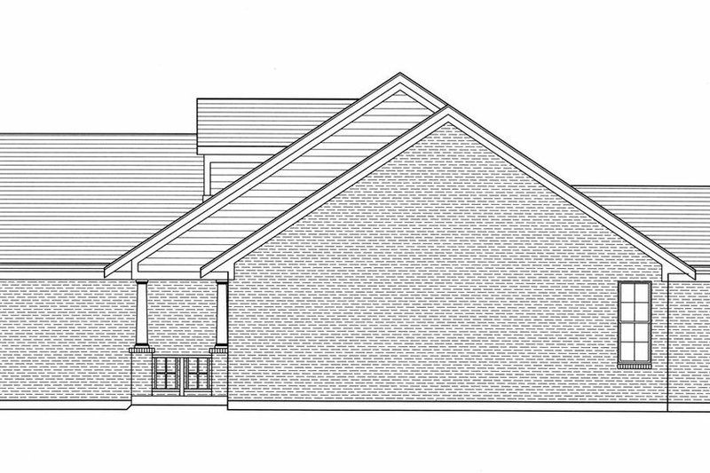 Dream House Plan - Exterior - Other Elevation for Craftsman House Plan #46-524 - 3 bed, 2 bath