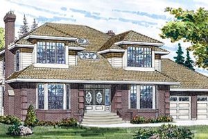 Traditional Exterior - Front Elevation Plan #47-197